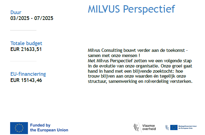 MILVUS Perspectief
